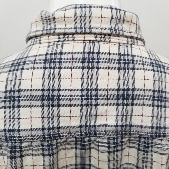 Aeropostale shirt XL long sleeve plaid button up down collared 100% cotton - Picture 9 of 13